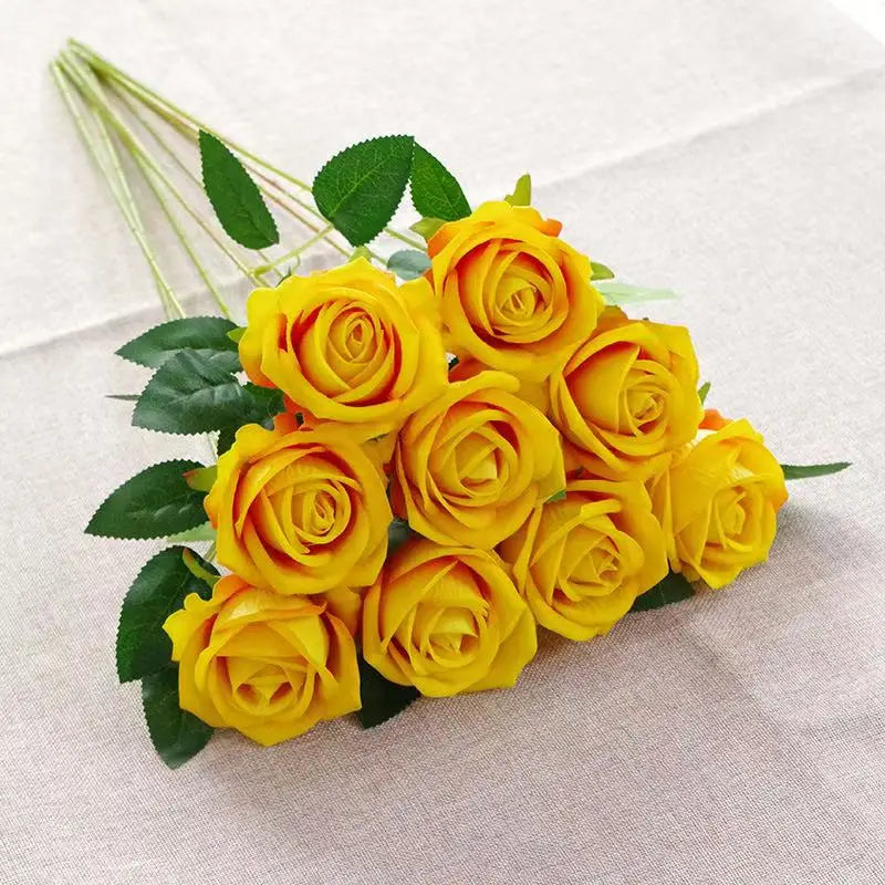 Premium Kunstrozen - Realistische Fluwelen Rozen voor Luxe Interieur