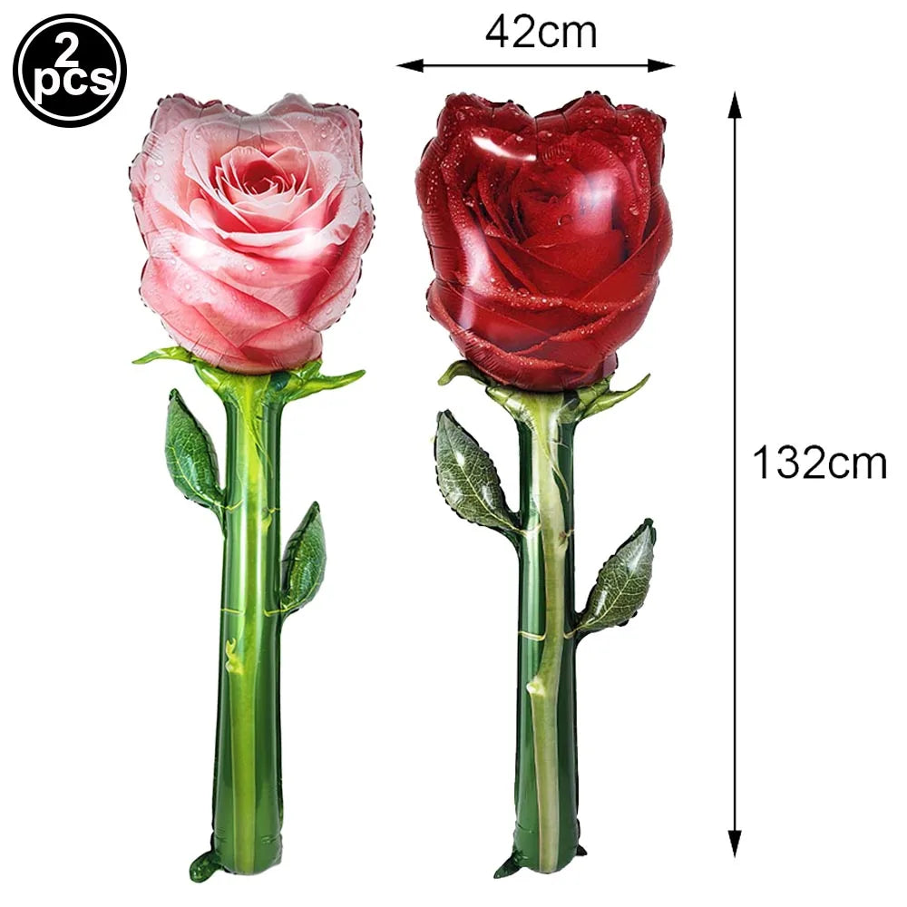 Love Bear Ballonnen - Staande Beervormige Folieballonnen voor Feesten