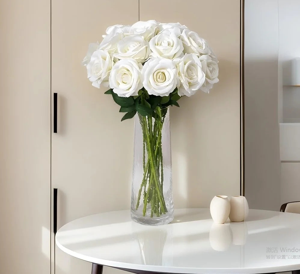 Premium Kunstrozen - Realistische Fluwelen Rozen voor Luxe Interieur