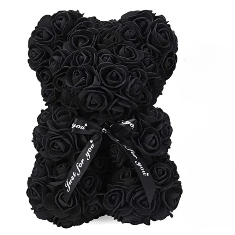Eternal Rose Teddy Bear - Luxe Rozenbeer voor Bijzondere Momenten