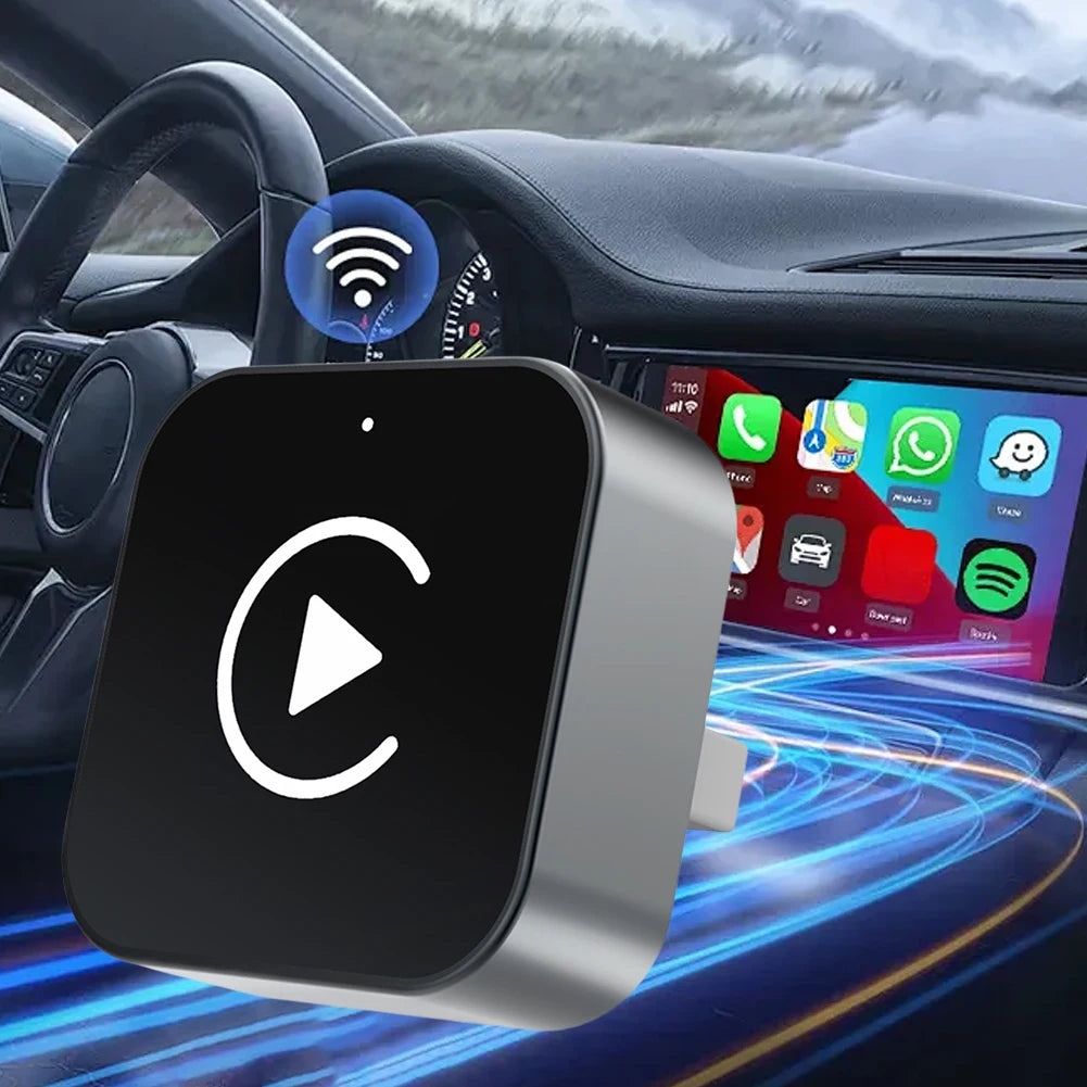 2-in-1 Wireless CarPlay Adapter – Draadloze Android Auto & iPhone Connectiviteit