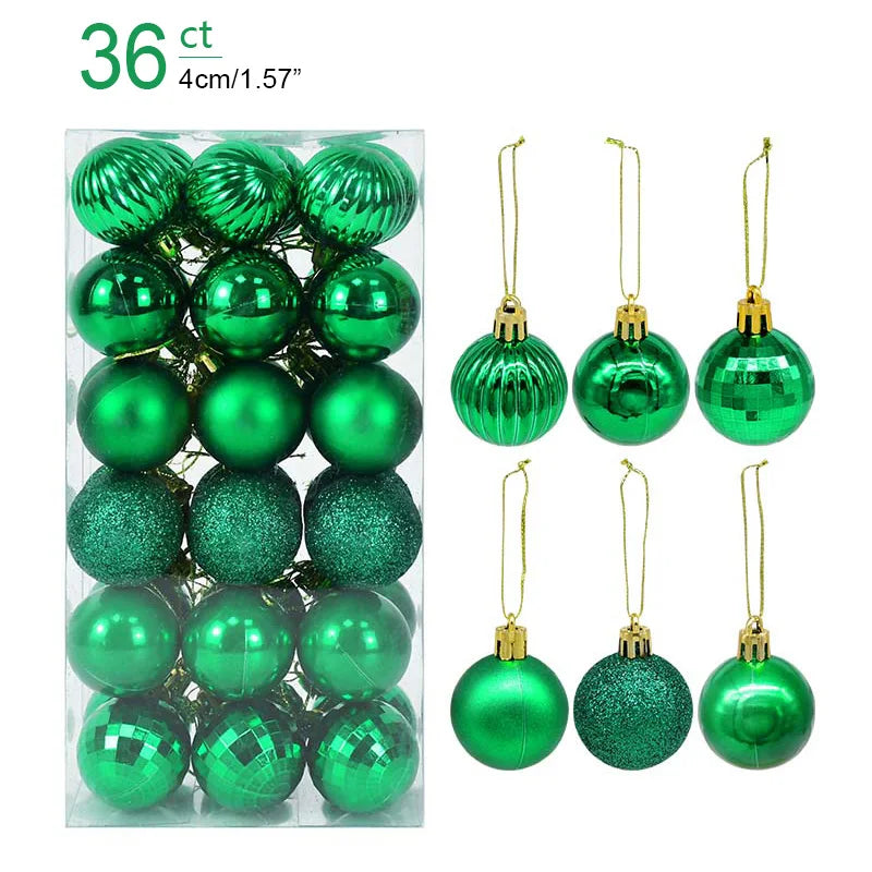 Luxe Kerstballen Set – Premium Kerstboom Ornamenten Goud & Zilver